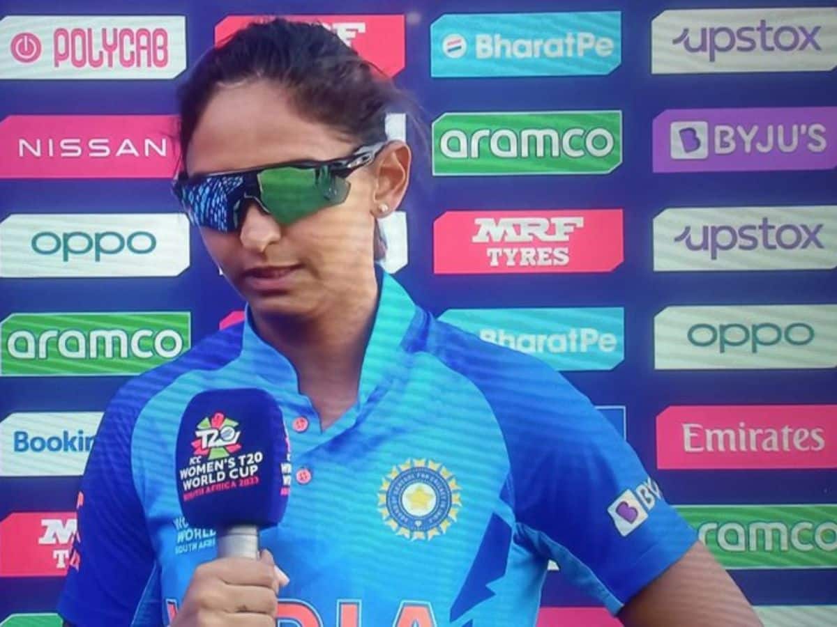Don't Want My Country To See Me Crying: Watch Emotional Harmanpreet Turns up With Glasses During Post-Match Presentation